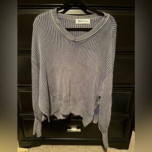 Gray/Blue Sweater